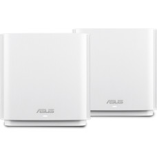 Asus Router ZenWifi AC (CT8) 2 Pack 802.11ac  10|100|1000 Mbit|s  Ethernet LAN (RJ-45) ports 3  Mesh Support No  MU-MiMO Yes  Antenna type I