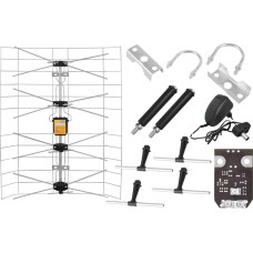 PS Mesh TV antena + pastiprinātājs + barošanas bloks