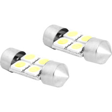 LTC LED spuldze 31mm, 4x5050, 12V, auksti balta gaismas krāsa.