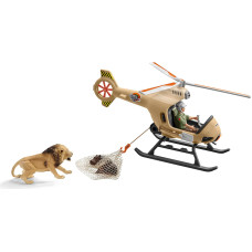 Schleich Wild Life Helicopter Tierrettun - 42476