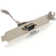 Gembird Serial port receptacle on bracket housing  25cm  bulk package