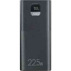 USAMS Powerbank PB68 30000mAh 20W PD+QC 3.0 Fast charging Digital Display czarny|black XY 30KCD19101 (US-CD191)