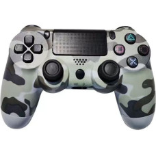 Goodbuy Doubleshock bluetooth džojistiks PS4 (PRO | SLIM) | iOS | Android | PC | Smart TV kamuflāžas pelēks