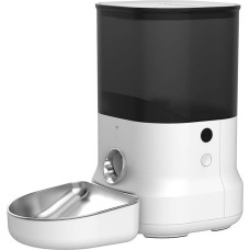 Dogness Automatic Pet Feeder with metal bowl Dogness (white)