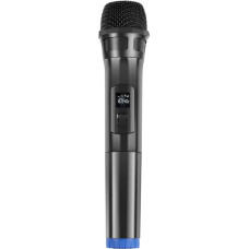 Wireless dynamic microphone UHF PULUZ PU628B 3.5mm (black)