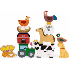 VIGA Stack Puzzle Lauksaimniecības dzīvnieki