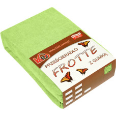 Frotē pieguļošs palags 70x140 laima zaļš 058 biezs 200g/m2