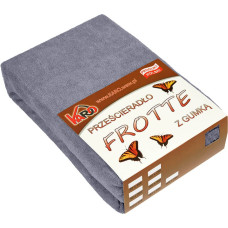 Frotē loksne 160x220 grafīts 070 biezs 200g/m2