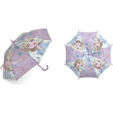 Lietussargs bērniem Frozen Frozen 5204 Elsa Nature lapas violeti rozā lietussargs rozā rokturis