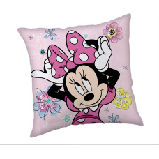 Dekoratīvais spilvens 35x35 Minnie Pink bantīte 02 Nyszka Mini rozā
