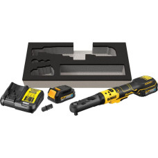 Dewalt-Maszyny sprūdrata uzgriežņu atslēga, bezvadu sprūdrata 102Nm, 18V Li-Ion 2x1,7Ah POWERSTACK DeWalt [DCF510E2G-QW] ar maināmu piedziņu 1/2