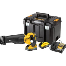 Dewalt-Maszyny Akumulatora virzuļzāģis 18V Li-lon 2x5,0Ah POWERSTACK XR DeWalt [DCS386H2T-QW] FLEXVOLT PRIEKŠROCĪBA