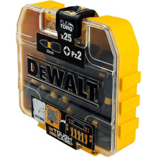 Dewalt-Akcesoria komplekts ar 25 gab. triecienuzgaļiem PZ2/25mm, IMPACT Torison, 1/4