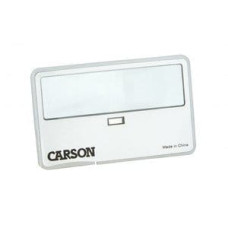 Carson palielināmais stikls LED MagniCard