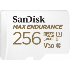 Atmiņas karte SanDisk MAX ENDURANCE microSDXC 256GB + SD Adapter