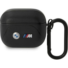 BMW BMW BMA322PVTK AirPods 3 gen cover czarny/black Leather Curved Line