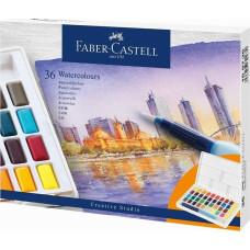 Faber-Castell Farby akwarelowe CS kostki 36 kol. FABER CASTELL