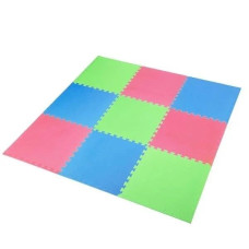 One Fitness Puzzle mat multipack One Fitness MP10 green-blue-red