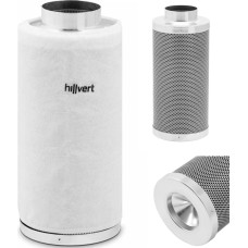 Hillvert Oglekļa filtrs ar priekšfiltru ventilācijai 40 cm diametrā. 102mm līdz 85C