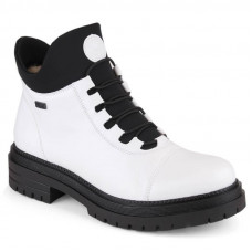 Rieker Waterproof, comfortable, insulated ankle boots TEX W RKR563B white