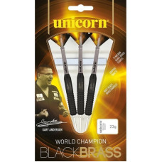 Unicorn Darts steel tip Black Brass - Gary Anderson 22g: 27664 | 24g: 27665 | 26g: 27666