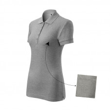 Malfini Cotton polo shirt W MLI-21312 dark gray melange