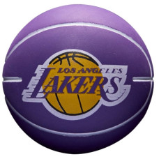 Wilson NBA Dribbler Los Angeles Lakers Mini Ball WTB1100PDQLAL basketball