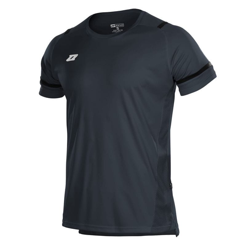 Zina Crudo Jr football shirt 3AA2-440F2 grey/black