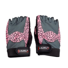 HMS Gloves for the gym Pink / Gray W RST03 rS