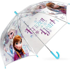 Bērnu lietussargs Frozen Frozen 2877 Anna Elsa caurspīdīgs lietussargs
