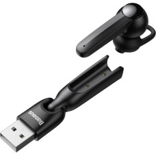 Baseus A05 Bluetooth 5.0 mini austiņas + USB dokstacija melna