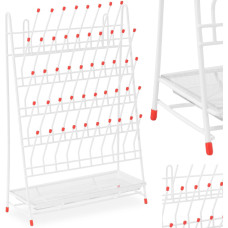 Steinberg Systems Žāvēšanas laboratorijas statīvs mēģenēm ar pilienu paplāti 48 mēģenēm