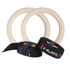 HMS Wooden gymnastic rings with the TX07 measure