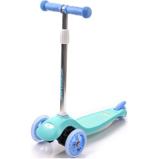 Meteor Tricycle scooter with Shift wheels blue and mint 22799