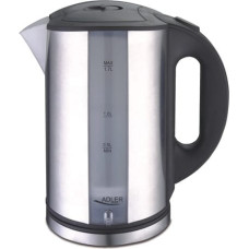 Adler AD 1216 electric kettle 1.7 L Black,Silver 2200 W