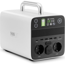 MSW Pārnēsājama USB spēkstacija 1.4kW 1400W 20Ah DC 12V AC 100-230V