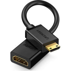 Ugreen Adaptera kabelis HDMI ietvars - mini HDMI vīrs 4K 60Hz HEC ARC 22cm melns