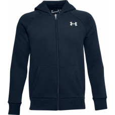 Under Armour UA Boy's Rival Cotton FZ Hoodie 1357613 408 / tumši zils / S