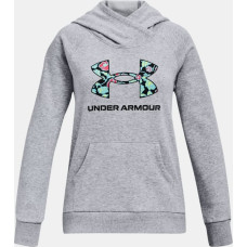 Under Armour UA meitenes sāncenses logotipa kapuce 1366399 035 / pelēka / XL