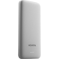 ADATA Power bank AT10000 10000 mAh  Dual USB  White 4710273773612
