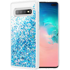 Fusion Fun Liquid Back Case Izturīgs Silikona Aizsargapvalks Priekš Apple iPhone 7 | 8 | SE 2020  Caurspīdīgs - Zils
