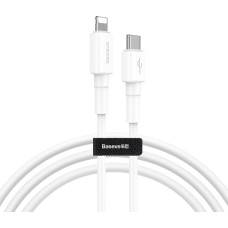 Baseus CATLSW-02 Lightning -> USB-C lādēšanas kabelis 18W | PD 2.0 | 100 cm Balts