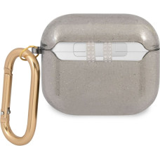 GUA3UCG4GK Guess 4G TPU Glitter Case for Airpods 3 Black