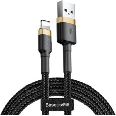 Baseus Cafule kabelis USB Lightning 1,5 A 2 m (zelta+melns)