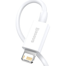 Baseus Superior Cable USB - Lightning 2,4A 0,25 m White (CALYS-02)