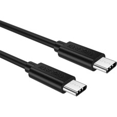 Choetech USB Type C - USB Type C charging data cable 3A 1m black (CC0002)