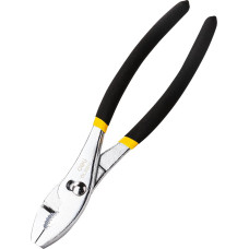 Slip Joint Pliers Deli Tools EDL25510 10'' (black&yellow)