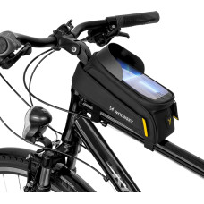 Wozinsky frame bike bag phone holder 1l black (WBB25BK)