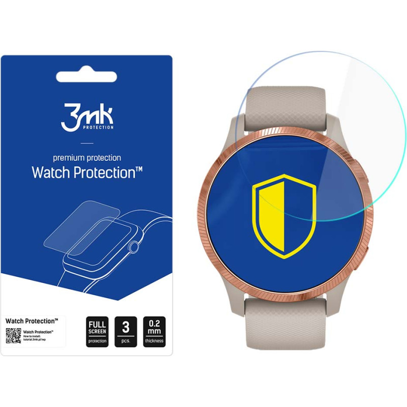 Garmin Venu - 3mk Watch Protection™ v. ARC+ screen protector