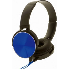 Rebeltec wired headphones Montana with microphone blue
